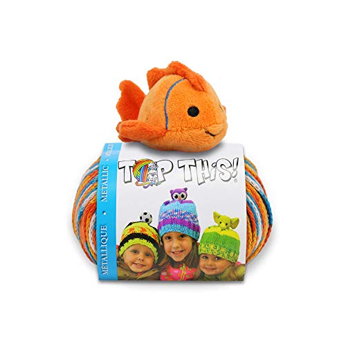 DMC Yarn Kit Top This Metallic Goldfish