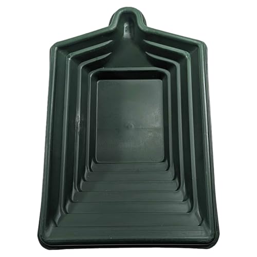 TerraX Le Trap Square Gold Pan – Green – 18” x 12” x 4” – Lightweight Plastic Gold Mining Prospecting Pan – Made in USA - Image 3