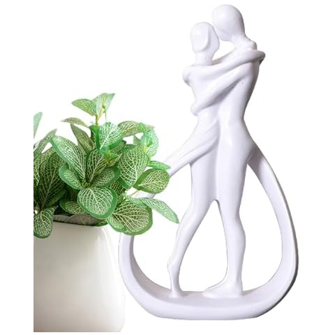 Holdes Romantic Couple Love Statue Decor Cover