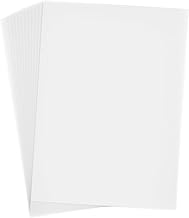 A4 Vegetable Paper (29.7 cm x 21 cm) - 50 Sheets of 130 g/m², Printable Clear Paper, A4 Onion Paper, White, Versatile and Versatile Tracing
