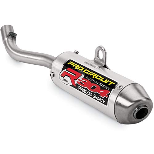 Pro Circuit R 304 Shorty Silencer - 2-Stroke For 03-23 Yamaha Yz250 #TOP1