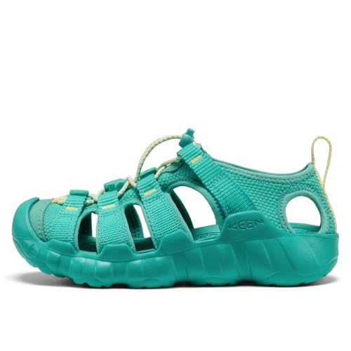 KEEN Unisex-Child Hyperport H2 Breathable Easy On Comfortable Hiking and Water Sandals, Bright Aqua/Wax Yellow, 9 CA by KEEN - Image 3
