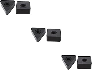 SUPVOX 6 pcs Microphone logo microphone prop microphone cube mic flag portable mic professional microphone Square Shaped Mic Mark Microphone Supplies Mic Logo Stand abs Quartet major