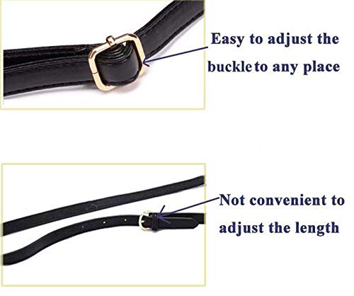 image for Beaulegan Purse Strap Replacement - Microfiber Leather - 59 Inch Long 