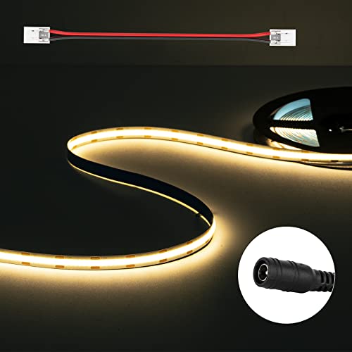 Tira LED SEZO COB 3000K Blanco Cálido 16.4ft 10mm miniatura 6
