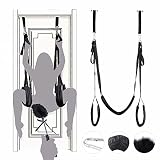 jjrabbittoy BDSM Hanging Indoor Sex Swing, Bondage Restraint Toy for Adult Couples with Premium Pain