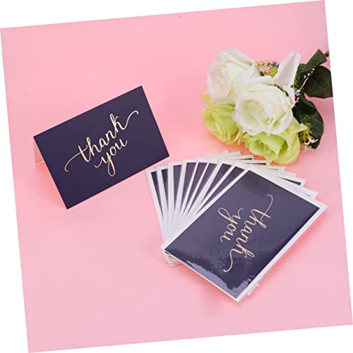 NUSITOU 40 cartões de agradecimento, cartões de agradecimento, notas em branco, cartões de graduação