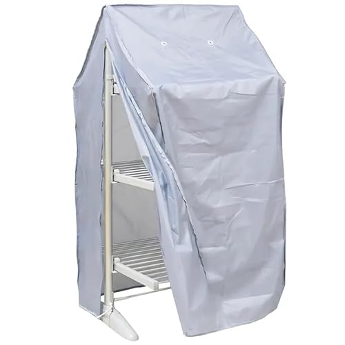 Aafan Premium Drying Rack Cover, 3 Tier Heated Clothes Airer Cover 144x73x66 cm, Efficient Laundry Drying & Storage, Reduce Drying Time, Protective Cover for Heated Clothes Airer Rack