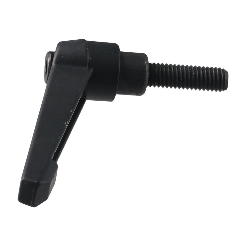 HOBBYIN 3pcs M8 x 25mm Handle Adjustable Clamping Lever Thread Push Button Ratchet Male Threaded Stud Knobs Locking Rotating Screw Handles