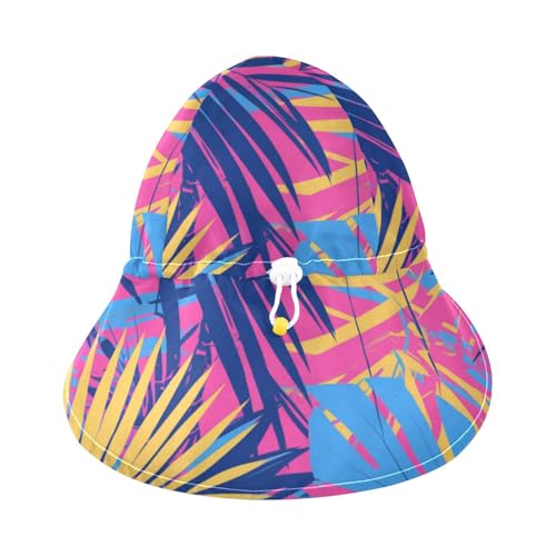 Infant Beach Hats Baby Boys Bucket Hat Toddler Girl UPF 50+ Protection Adjustable Beach Essentials3