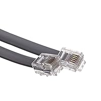 Algopix Similar Product 12 - 25 feet Telephone Cord for Voice