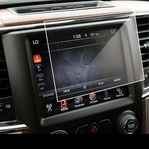 Écran de navigation Dodge Ram protégé du soleil et des rayures : verre Uconnect 8,4" - 2