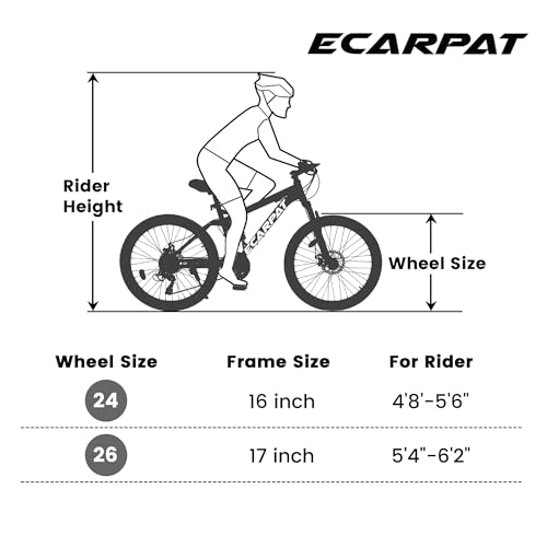 Ecarpat 26 Inch Full Suspension Mountain Bike thumb #6