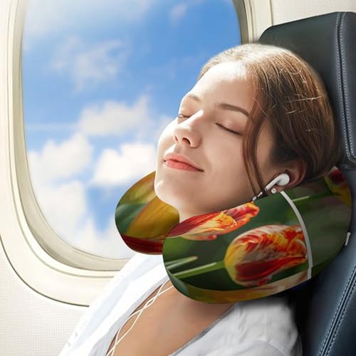 Almohada viscoelástica tamaño único para viaje miniatura 3