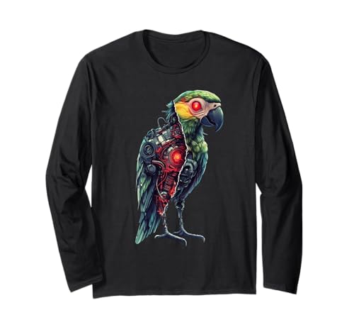 �ʔ����I�E�����{�b�g�������D�ƃT�C�{�[�O�I�E�����{�b�g Robot Parrot Lover Cyborg AI ����T�V���c