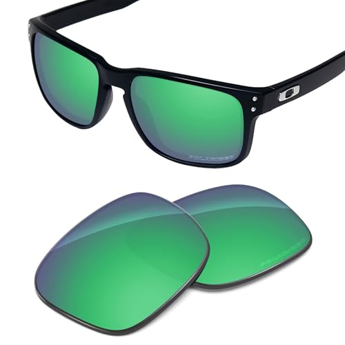 Image of Replacement Lenses Compatible with Oakley Holbrook OO9102, Polarized, UV Protection, Anti-Scratch