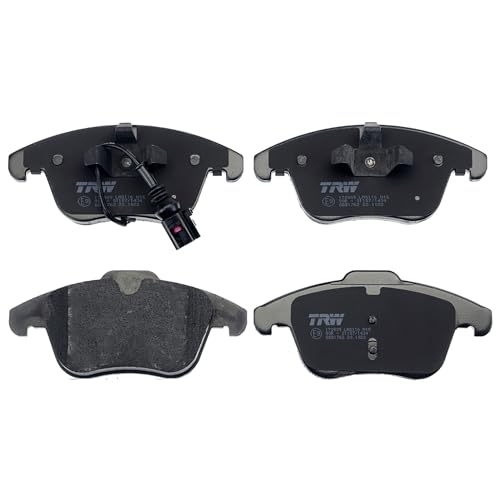 TRW GDB1762 Pastiglie Freno Set di 4 para Volkswagen Tiguan/Tiguan Limited (5N_) 2007-2018 Assale anteriore e Altri Veicoli