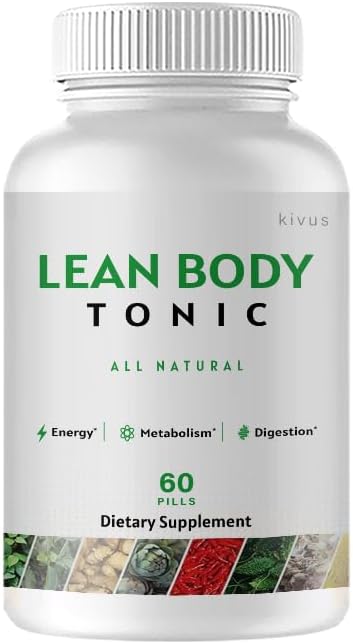 kivusLean Body Tonic - Lean Tonic Body Keto Capsules (Single, 60 Capsules)