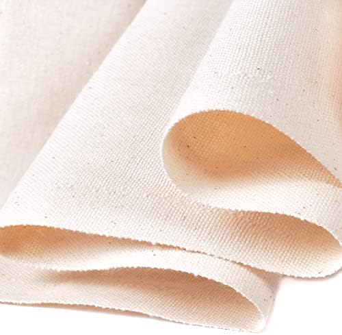 100% Natural Cotton 7 oz Canvas Fabric (Duck), 63 Inches Wide X 3 Yards Long