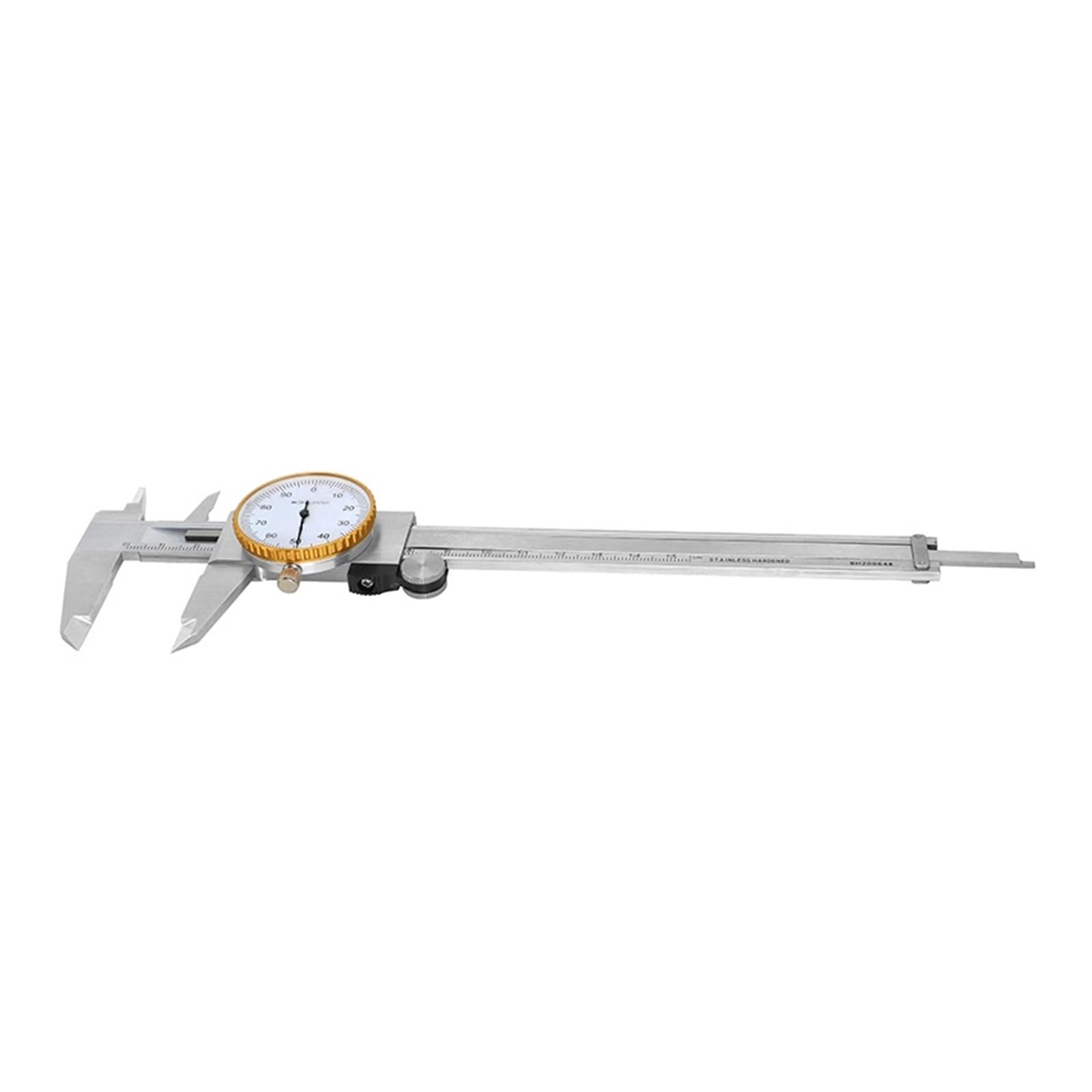 Calibrador Vernier De Calibre Dial 300 Mm Y 0,02, Herramienta Medición Micrométrico Métrico A Prueba Golpes Acero Inoxidable NíTido Y FáCil De Leer