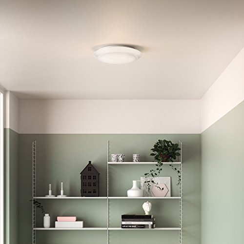 Philips Cinnabar Plafonnière - Duurzame LED Verlichting - Warmwit licht - Klein - Rond - Wit - Afbeelding 5