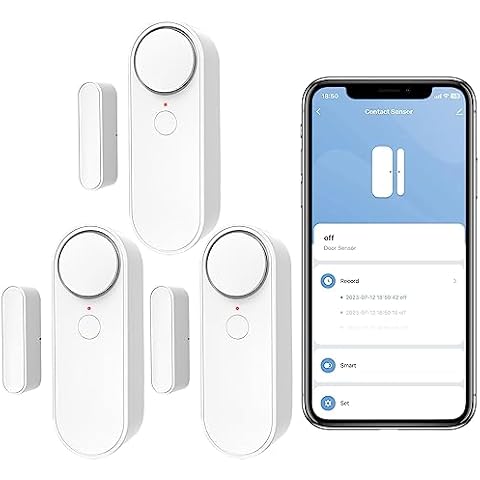 ChunHee Smart WiFi Door Sensor with Alerts Cover