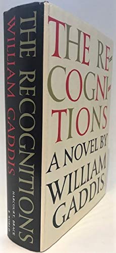 The recognitions,: A novel B0006AU3HE Book Cover