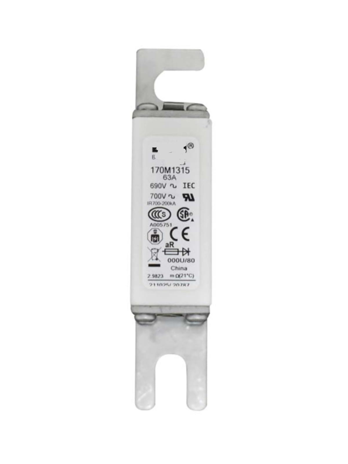 Composants électroniques 170M1315 MYRRHE micro-interrupteur fusible