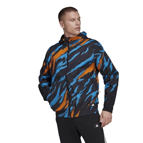 Image of adidas Men's Trvl Tiger Camo Windbreaker
