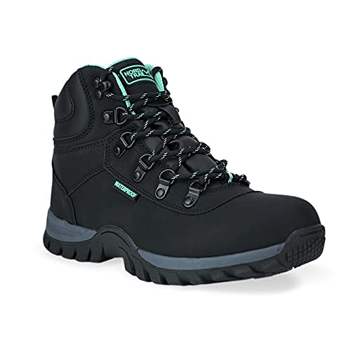 Nord Trail Edge Hiking Boots for Women - Waterproof Hi-Top Trekking Shoes