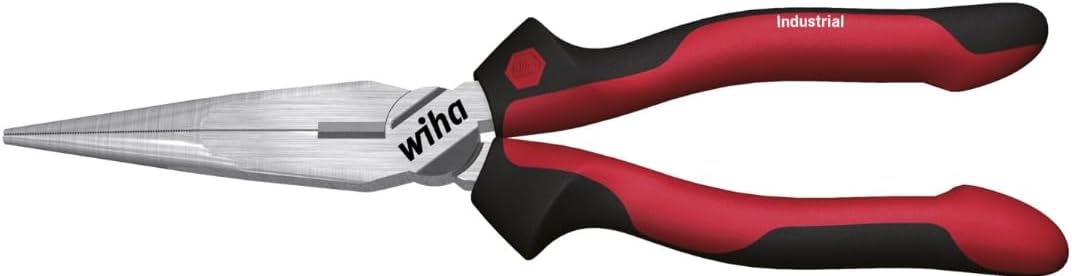 WIHA flat round pliers with cutting edge industrial. Z 05 0 160 02 flat round nose pliers