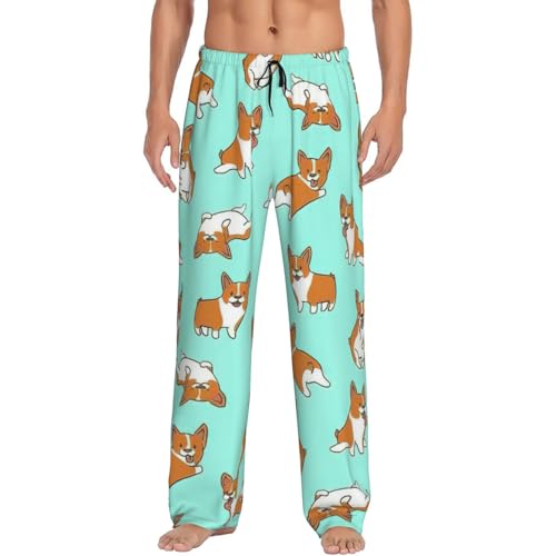 Pantalon de pyjama homme respirant contre la chaleur nocturne