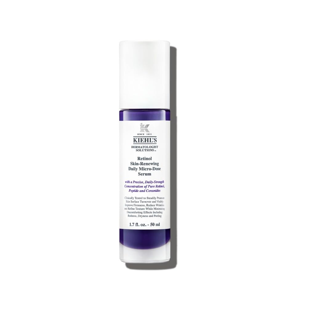 Retinol Skin-Renewing Daily Micro-Dose Face Serum, Reduces the Appearance of Wrinkles, Firms Skin, Smooths Skin Texture