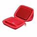 Hermitshell Hard Travel Case for OontZ Portable Bluetooth Speaker (Case for OontZ Angle Solo, Red)
