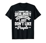 Social Anxiety Attack Panic Disorder Mental Health Illness T-Shirt