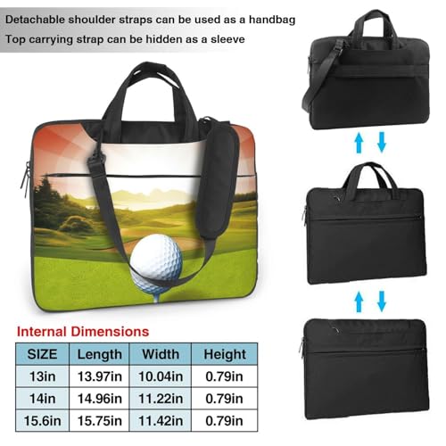 Laptop Tote Bag for Men Women 13 inch Laptop Sleeve Shoulder Briefcase Messenger Computer Bag2