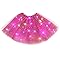 URAQT Jupe Tutu LED pour Femme, Jupe Tulle Femme Adulte Adolescent Parti Ballet Danse Fancy Dress Halloween Costume, Rouge Rose