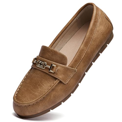 Image of Women's Loafer Shoes Leisure Slip On Work Shoes Comfort Walking Flats