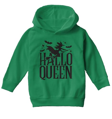 Hallo Queen - Halloween Princess Toddler/Youth Fleece Hoodie