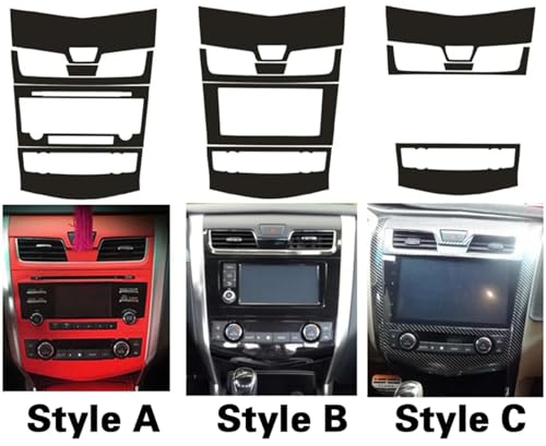 Autocollant de moulage changement couleur console centrale Teana - 2