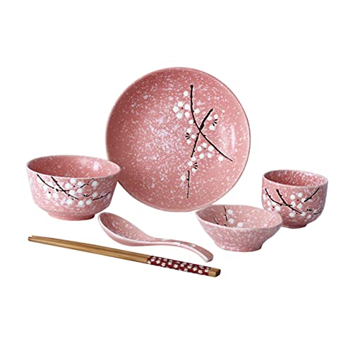 Cabilock 6 Piezas Mesa Japonesa Decoración Floral Plato Llano De Cerámica Juego De Vajilla De Ceramica Plato De Cerámica Juego De Platos Navidad Individual Plato De Porcelana Cabilock 6 Piezas Mesa Japonesa Decoración Floral Plato Llano De Cerámica Juego De Vajilla De Ceramica Plato De Cerámica Juego De Platos Navidad Individual Plato De Porcelana