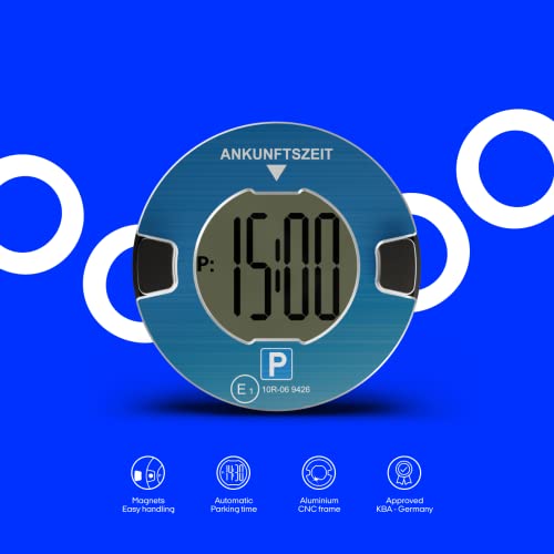 ooono Park elektrische Parkscheibe fürs Auto I vollautomatische Parkuhr mit Zulassung vom Kraftfahrt-Bundesamt I spart Zeit & Geld Dank automatischer Aktivierung I für alle Auto-Marken geeignet - Image 3