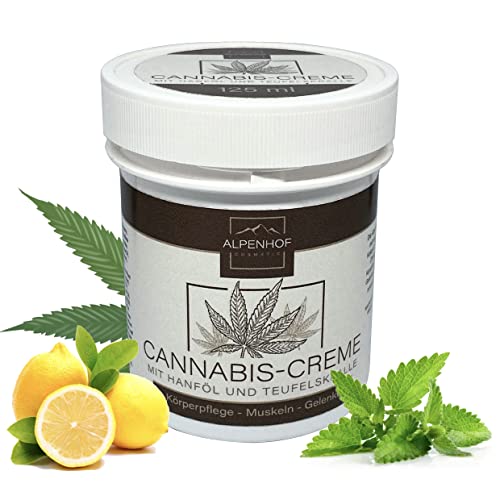 Crema Cañamo Cannabidol Con Aceite De Cannabis Natural Para Aliviar y Regenerar el Músculo I Cannabix Crema 125 ML Con GRAN Poder Aliviador I Calidad Alemana con formula Mejorada Cover