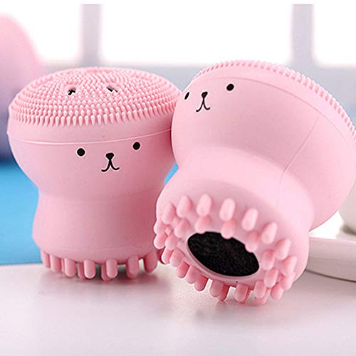 N\A 4 pezzi spazzola per la pulizia del viso polpo...