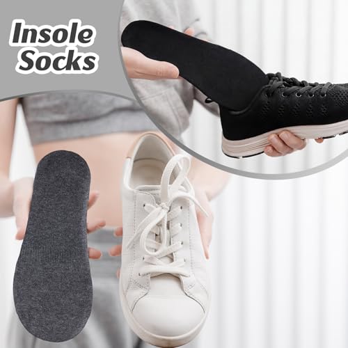 Cubierta Plantillas Sin Calcetín 10 Pares Para Hombre Mujer miniatura 5
