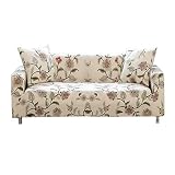 Donzake Printed Sofa Cover Stretch Couch Cover Sofa Slipcovers for Cushion Couch with 2 Free Pillow