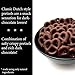 Liberty Bell Real Dark Chocolate Covered Pretzels, 5-Ounce Bag (Pack of 6)