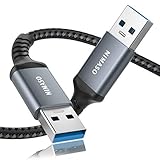 usb usb cable argos 🚀【5Gbps Super-Geschwindigkeit für die Datenübertragung】 Die Übertragungsgeschwindigkeit des NIMASO Kabel USB A stecker auf A stecker beträgt bis zu 5 Gbps, 10 Mal schneller als USB2.0-Kabel,die Ihre großen dateien in sekundenschnelle übertragen können. Abwärtskompatibel mit Unterstützung für USB 2.0- und USB 1.1-Standardgeräte.