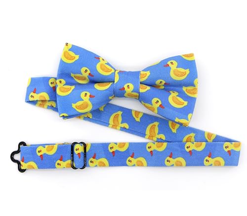 Image of OCIA Cute Pattern Pre-tied Bow Tie Adjustable Bowties for Adult & Children