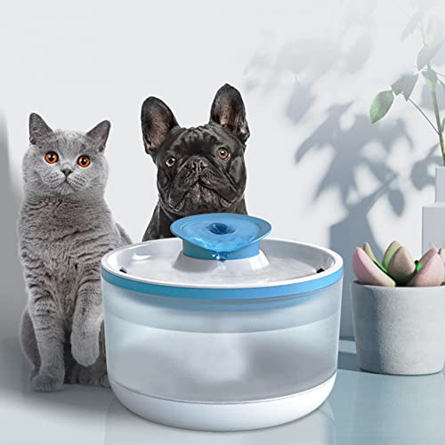 Fuente de agua automática para gatos 2.5L miniatura 6
